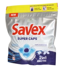 Гель-капсули для прання Savex 2in1 Arctic, 14 шт