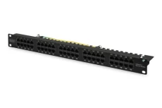 Патч-панель 50 портов, 19, Digitus, 1U, Cat.3, UTP, Black (DN-91350-1-B)
