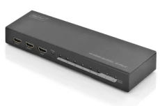 Сплиттер HDMI 8x1, Digitus, Black, 4K, 3D, 1xHDMI (In) 8xHDMI (Out) (DS-43303)