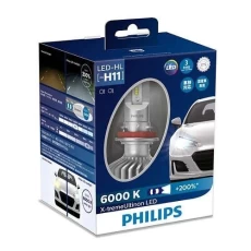 Автолампи Philips X-treme Ultinon Led H11 (11362XUX2)