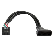 Перехідник USB 3.0 (19PIN) - USB2.0 (9PIN), Chieftec (Cable-USB3T2)
