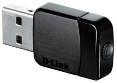 Сетевой адаптер USB D-LINK DWA-171, Black