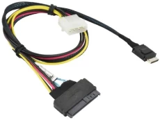 Кабель Supermicro OCuLink - U.2 с 4-Pin питанием, 55 см (CBL-SAST-0956)