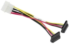 Кабель Supermicro MOLEX 4-Pin Power - 2 x SATA Power, 15 см (CBL-0082L)
