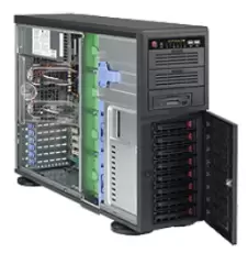 Корпус для сервера SuperMicro SuperChassis 743TQ-865B-SQ, Black, 865W, 4U FT (CSE-743TQ-865B-SQ)