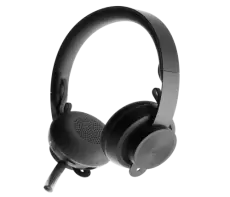 Навушники Logitech Zone Plus, Graphite, USB, Bluetooth 5.0 (бездротові), мікрофон (981-000806)