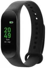 Фитнес-браслет Canyon, Black, 0.96 цветной TFT, Bluetooth, IP65 (CNE-SB02BB)