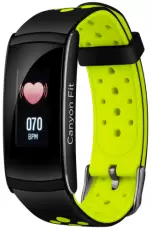 Фитнес-браслет Canyon SB41BG, Black Green, 0.96 цветной TFT, Bluetooth, IP68 (CNS-SB41BG)