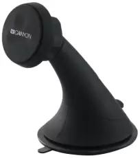 Автотримач для телефону Canyon CNE-CCHM6, Black, магнітний, на присосці