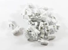 Колпачек RJ45, изолирующий, White, 100 шт, Cat.6