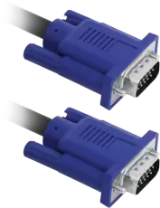 Кабель VGA (M) - VGA (M), 1.8 м, Black, Defender (87410)