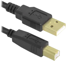 Кабель USB - USB BM 3 м Defender Black (87431)