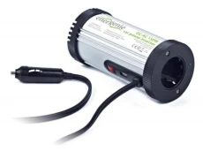 Автомобільний інвертор 150 Вт, EnerGenie, Silver Black (EG-PWC-031)