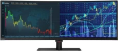 Монітор 43.4 Lenovo P44w (61D9RAT1UA), Black