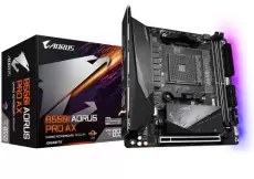 Мат.плата AM4 (B550) Gigabyte B550I AORUS PRO AX