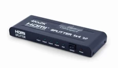 Разветвитель HDMI сигнала, Cablexpert DSP-4PH4-02, Black, на 4 порта HDMI V1.4, до 20 м