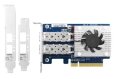 Сетевая плата QNAP 10GBASE-T, PCI-E 8x, 2xSFP+ 5Gbps, Mellanox ConnectX-4 Lx (QXG-10G2SF-CX4)