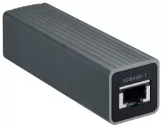 Сетевой адаптер QNAP QNA-UC5G1T, Black, USB 3.2 Gen 1 в RJ-45, 5 Гбит c
