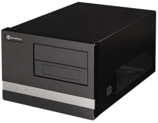 Корпус SilverStone SG02-F Black, без БП, Micro ATX (SST-SG02B-F)