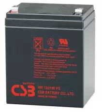Акумуляторна батарея CSB, 12V, 5 Агод, AGM, F2 (HR1221WF2)