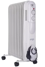 Обігрівач масляний Ergo HO 212511, Gray, 2500 Вт, до 25 м², 11 секцій