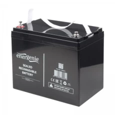 Акумуляторна батарея EnerGenie, 12V, 80 Агод, AGM, T12 (BAT-12V80AH)