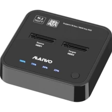 Док-станція 2.5"/3.5" Maiwo K3016SG1, Black, 2*SATA M.2 SSD Key B/B+M USB 3.1 Gen1 Type-C (K3016SG1)