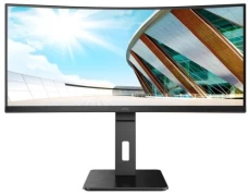 Монитор изогнутый 34" AOC CU34P2A, Black