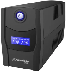 Источник бесперебойного питания PowerWalker Basic VI 1000 STL Black, 1000ВА/600Вт (10121074)