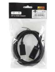 Кабель DisplayPort (M) - HDMI (M), 1.8 м, Black, Atcom (20120)