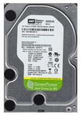 Б В Жорсткий диск 3.5 1Tb Western Digital AV-GP, SATA3, 64Mb, 5400 rpm (WD10EURX)
