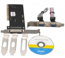 Контролер Frime PCI-E x16, 2xCOM (RS232) / 1xLPT (ECF-PCIto2S1PMCS9865.LP)