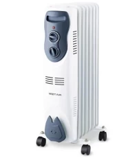 Обігрівач масляний WetAir WOH-7H, White, 1500 Вт, до 15 м², 7 секцій