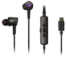 Навушники Asus ROG Cetra II, Black, USB Type-C, мікрофон, вакуумні (90YH02S0-B2UA00)
