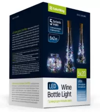 Гірлянда світлодіодна ColorWay, 20 LED, 2 м, 220 В, RGB (CW-GC-20L2BMC)