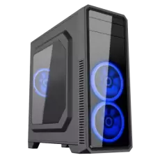 Компьютер GTL Beginner Gaming 4, Black, Intel i3-10100F, H470, 16Gb DDR4, 240Gb SSD, GTX1050Ti