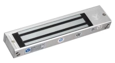 Электромагнитный замок Yli electronic YM-180N(LED), усилие на отрыв 180 кг, накладной
