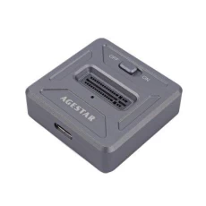 Док-станція 2.5 3.5 AgeStar 31CBNV1C, Gray, USB3.1 Type C, M.2 NVME, 1 слот