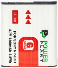 Акумулятор Sony NP-BG1/NP-FG1, PowerPlant, 1300 mAh / 3.7 V, Li-Ion (DV00DV1199)