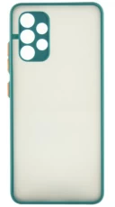 Накладка силіконова для смартфона Samsung A32 (A325), Gingle Matte Case (strong) Dark Green