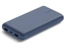 Універсальна мобільна батарея 20000 mAh, Belkin, Dark Blue, 15 Вт (BPB012BTBL)