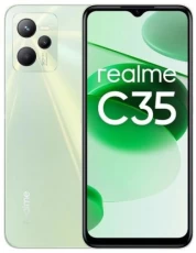 Смартфон Realme C35, Glowing Green, 2 NanoSim, 4 64Gb