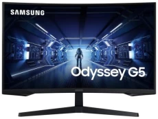 Монітор вигнутий 32 Samsung Odyssey G5, Black (LC32G54TQWIXCI)