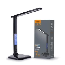 Лампа настільна LED Videx TF05B, Black, 7 Вт (VL-TF05B)