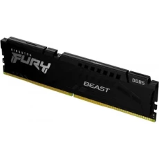 Память 16Gb DDR5, 5600 MHz, Kingston Fury Beast, Black (KF556C36BBE-16)