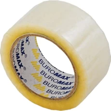 Скотч пакувальний Buromax, 48 мм x 45 м, 45 мкм, прозорий (BM.7011-00)