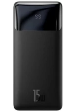Універсальна мобільна батарея 10000 mAh, Baseus Bipow, Black, 15 Вт (PPBD050001)