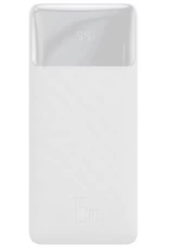 Універсальна мобільна батарея 20000 mAh, Baseus Bipow, White, 15 Вт (PPBD050102)