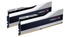 Пам'ять 16Gb x 2 (32Gb Kit) DDR5, 5600 MHz, G.Skill Trident Z5, Silver (F5-5600J4040C16GX2-TZ5S)