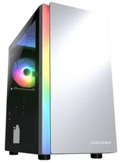 Корпус Cougar Purity RGB White, без БЖ, Micro ATX